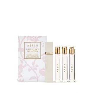 AERIN Rose Premier Fragrance Trio Purse Spray Atomizer & Refills